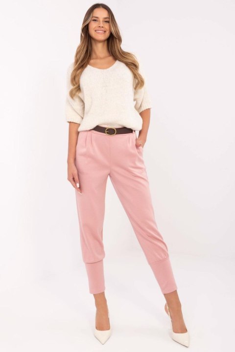 Spodnie Dresowe Model DHJ-SP-20316.87 Brzoskwinia - Italy Moda Italy Moda