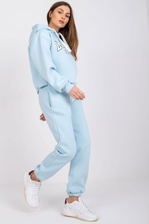 Spodnie Komplet Model EM-KMPL-720.01 Błękit - Ex Moda Ex Moda Spodnie Komplet Model EM-KMPL-720.01 Błękit - Ex Moda Ex Moda