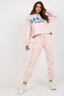 Spodnie Komplet Model EM-KMPL-720.01 Light Pink - Ex Moda Ex Moda