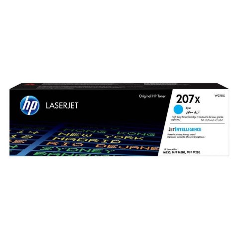 Toner HP 207X (W2211X) Cyan HP Toner HP 207X (W2211X) Cyan HP