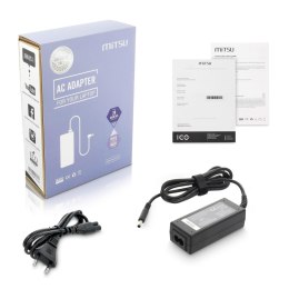 Zasilacz sieciowy Mitsu 19.5V 2.31A (4.5x3.0 pin) 45W do notebooka Dell Mitsu