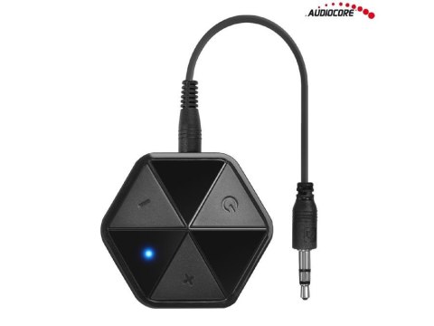 Adapter Bluetooth Audiocore AC815 odbiornik z klipsem HSP, HFP, A2DP, AVRCP Audiocore