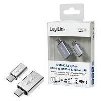 Adapter USB-C na USB3.0 i Micro USB AU0040 LogiLink Adapter USB-C na USB3.0 i Micro USB AU0040 LogiLink