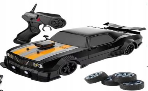 Auto Zdalnie Sterowane Czarne Wymienne Koła LoveStory Auto Zdalnie Sterowane Czarne Wymienne Koła LoveStory