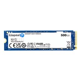 Dysk SSD Kingston NV3 M.2 PCIe 4.0x4 NVMe 500GB (5000/3000MB/s) 2280 Kingston