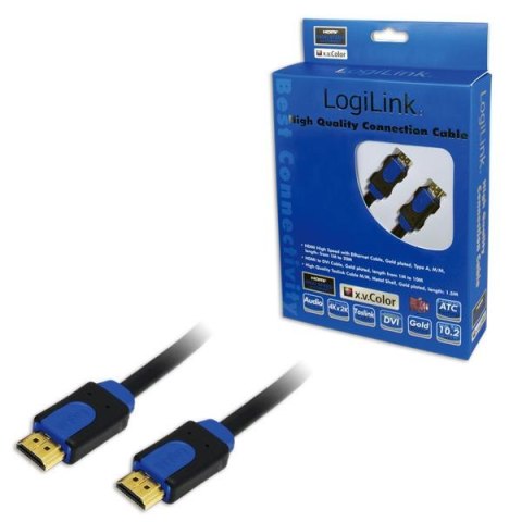 Kabel HDMI LogiLink CHB1102 High Speed Ethernet, 2m LogiLink Kabel HDMI LogiLink CHB1102 High Speed Ethernet, 2m LogiLink