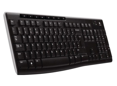 Klawiatura bezprzewodowa Logitech K270 czarna Logitech Klawiatura bezprzewodowa Logitech K270 czarna Logitech
