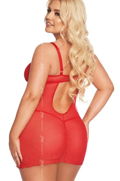 Komplet Model Aldona Red - SoftLine Collection SoftLine Collection