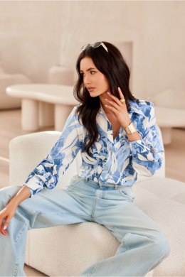 Koszula Damska Model Anvien BLU0136-06F Multicolor - Roco Fashion Roco Fashion