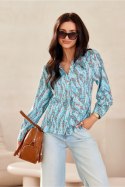 Koszula Damska Model Anvien BLU0136-07F Multicolor - Roco Fashion Roco Fashion