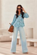 Koszula Damska Model Anvien BLU0136-07F Multicolor - Roco Fashion Roco Fashion