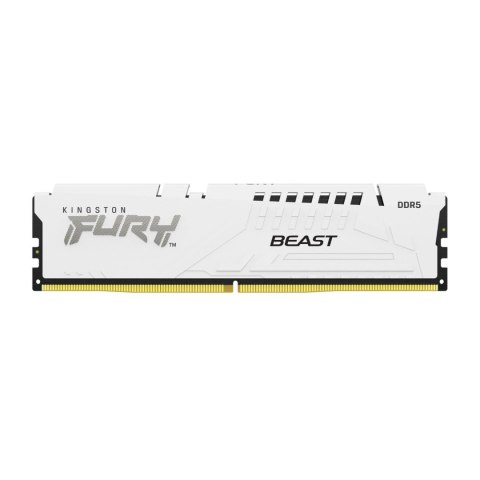 Pamięć DDR5 Kingston FURY Beast 16GB (1x16GB) 6400MHz CL32 1,4V White EXPO Kingston