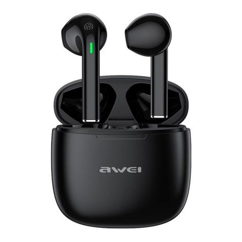 Słuchawki z mikrofonem Awei T26 Pro TWS Bluetooth + stacja dokująca - czarne AWEI