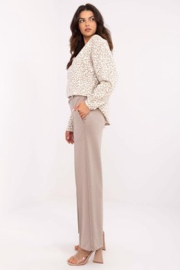 Spodnie Damski Model DHJ-SP-20356.49 Dark Beige - Italy Moda Italy Moda