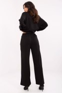 Spodnie Damskie Model DHJ-SP-20356.49 Black - Italy Moda Italy Moda