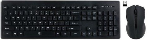 Zestaw bezprzewodowy klawiatura + mysz Rebeltec MILLENIUM czarny Rebeltec