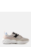 Beżowe buty sportowe damskie Lee Cooper LCWL-20-39-031 - Solea Solea