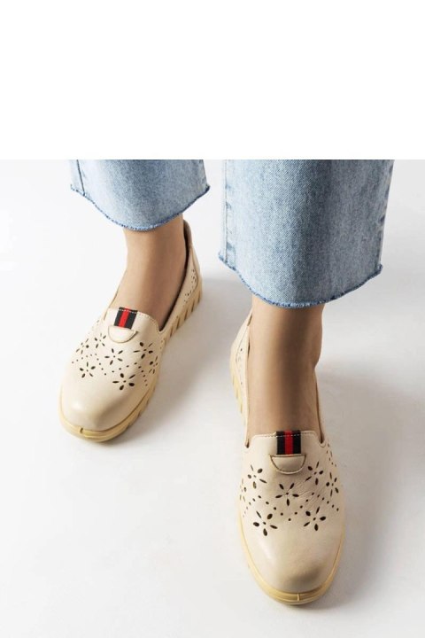 Beżowe lekkie mokasyny Joli - Solea Solea Beżowe lekkie mokasyny Joli - Solea Solea