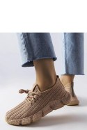 Beżowe sportowe sneakersy Élodie - Solea Solea