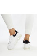 Białe sneakersy na wysokiej podeszwie Zrina - Solea Solea