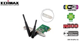 Karta sieciowa Edimax EW-7612Pln V2 PCI-E WiFi N300 1T2R Low Profile EDIMAX TECHNOLOGY