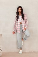 Koszula Damska Model Daisy BLU0202-A31 Pink - Roco Fashion Roco Fashion