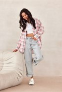 Koszula Damska Model Daisy BLU0202-A31 Pink - Roco Fashion Roco Fashion