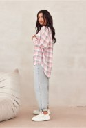 Koszula Damska Model Daisy BLU0202-A31 Pink - Roco Fashion Roco Fashion