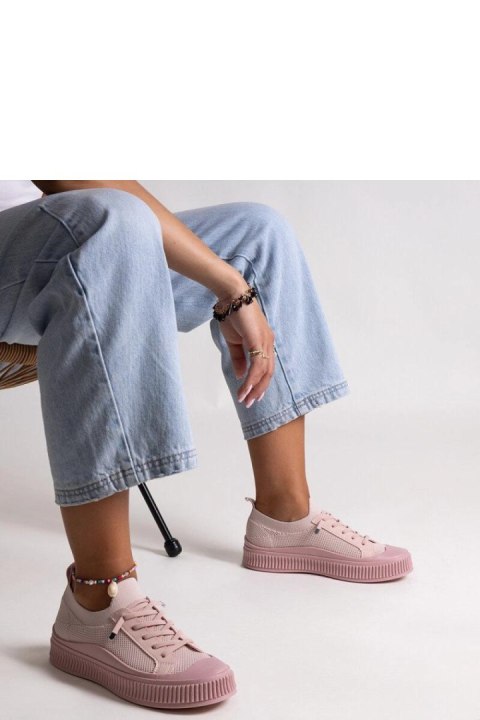 Różowe trampki slip on Callimaco - Solea Solea Różowe trampki slip on Callimaco - Solea Solea