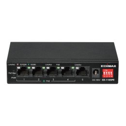 Switch niezarządzalny Edimax GS-1105PE 4x GbE PoE + 1x GbE Port EDIMAX TECHNOLOGY