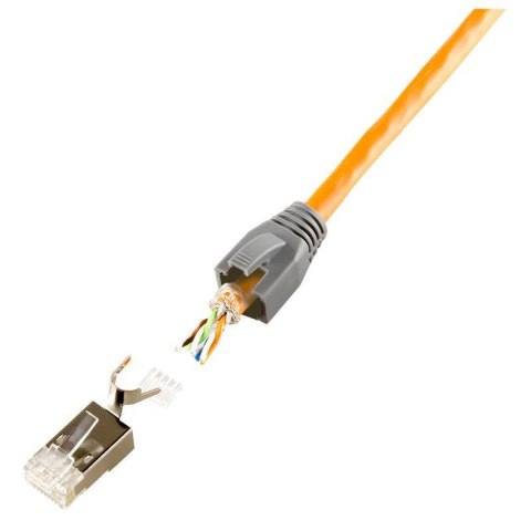 Wtyk RJ45 Kat.6,6A,7 LogiLink MP0030 ekranowane, 10szt LogiLink Wtyk RJ45 Kat.6,6A,7 LogiLink MP0030 ekranowane, 10szt LogiLink