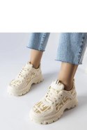 Beżowe masywne sneakersy Brunswick - Solea Solea Beżowe masywne sneakersy Brunswick - Solea Solea