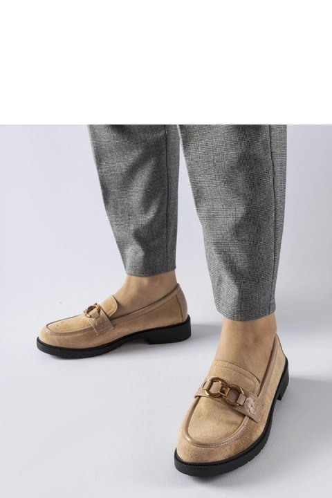 Beżowe mokasyny z klamerką Seggiano - Solea Solea Beżowe mokasyny z klamerką Seggiano - Solea Solea