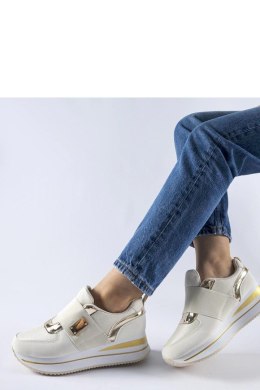 Beżowe wsuwane sneakersy na platformie Sages - Solea Solea