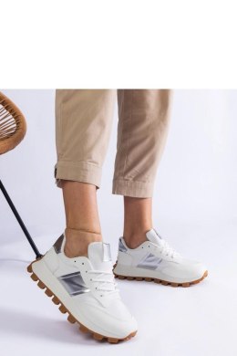 Biale sneakersy z widocznym protektorem Restia - Solea Solea