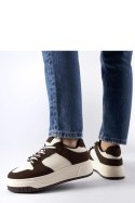 Brązowe sneakersy na platformie Crim - Solea Solea