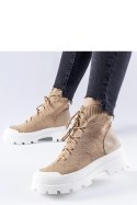 Brązowe wysokie sneakersy Éric - Solea Solea