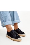 Czarne espadryle sportowe Naila - Solea Solea