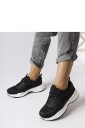 Czarne sportowe sneakersy Hollow - Solea Solea