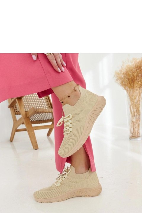 Beżowe materiałowe sneakersy Ornella - Solea Solea Beżowe materiałowe sneakersy Ornella - Solea Solea