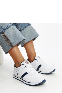Biało-granatowe sneakersy damskie CROSS JEANS - Solea Solea