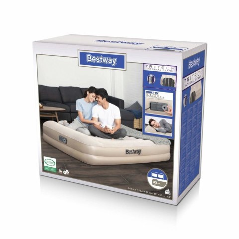 Dmuchany Materac 203 x 152 x 42 cm Bestway 67696 Bestway Dmuchany Materac 203 x 152 x 42 cm Bestway 67696 Bestway