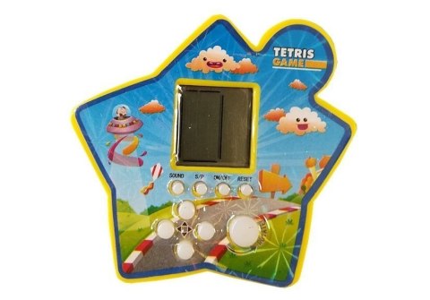 Gra Elektroniczna Kieszonkowa Brick Tetris Żółty LEAN TOYS Gra Elektroniczna Kieszonkowa Brick Tetris Żółty LEAN TOYS
