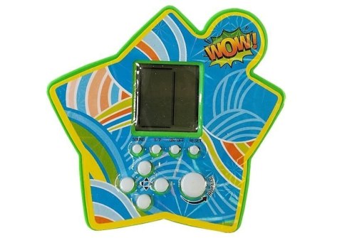 Gra Elektroniczna Kieszonkowa Tetris Gwiazdka Zielony LEAN TOYS Gra Elektroniczna Kieszonkowa Tetris Gwiazdka Zielony LEAN TOYS
