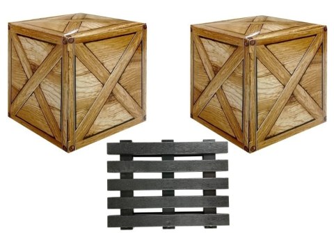 Wózek Widłowy z Paletą i Pudełkami LEAN Toys Wózek Widłowy z Paletą i Pudełkami LEAN Toys