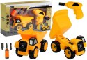 Wywrotka Do Rozkręcania + Wiertarka Śrubokręty LEAN Toys