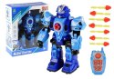 Zdalnie Sterowany Robot R/C Strzela Pociskami LEAN Toys