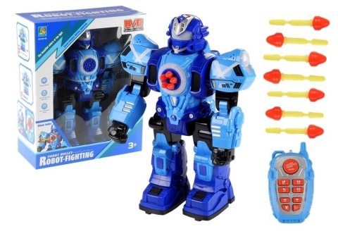 Zdalnie Sterowany Robot R/C Strzela Pociskami LEAN Toys