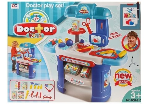 Zestaw Gabinet Lekarski Niebieski LEAN Toys Zestaw Gabinet Lekarski Niebieski LEAN Toys