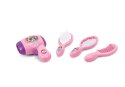Zestaw Piękności Dla Pieska Akcesoria Biały Piesek Transporter Różowy LEAN Toys